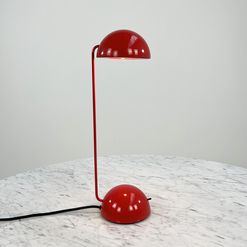 Vintage metal lamp "red bikini" by Barbieri and Marianelli for Tronconi, 1970
