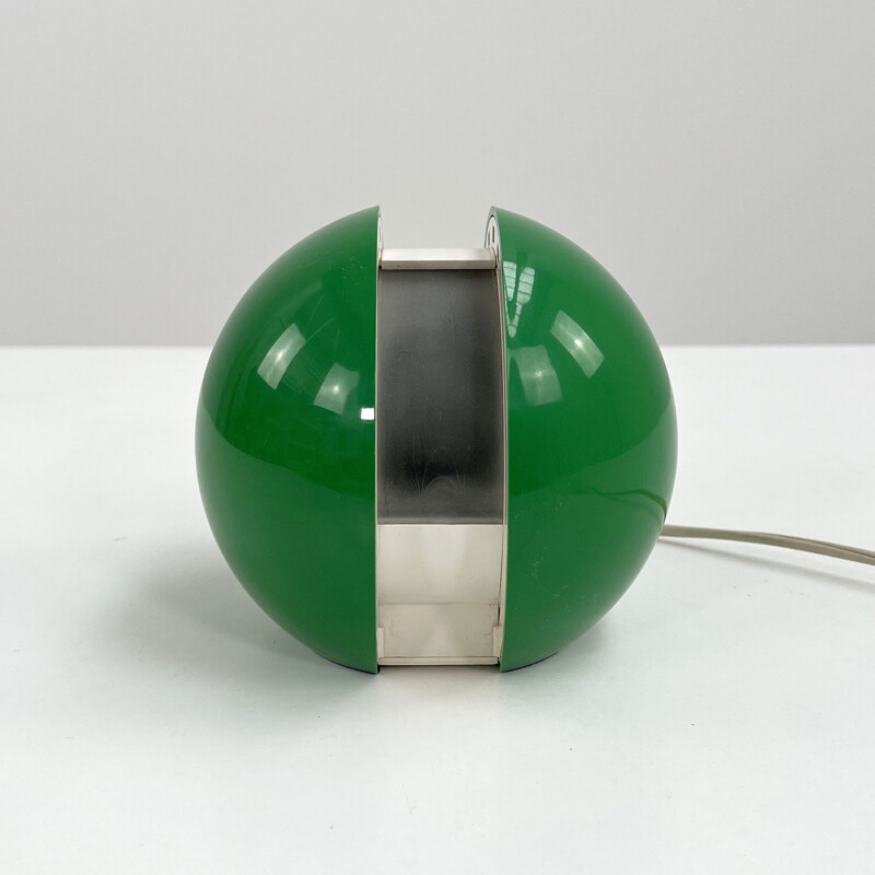 Lampada da tavolo vintage verde Gea di Gianni Colombo per Arredoluce, 1960