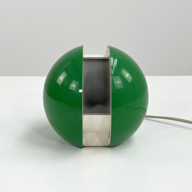 Vintage green Gea lamp by Gianni Colombo for Arredoluce, 1960s
