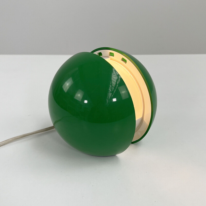 Vintage green Gea lamp by Gianni Colombo for Arredoluce, 1960s