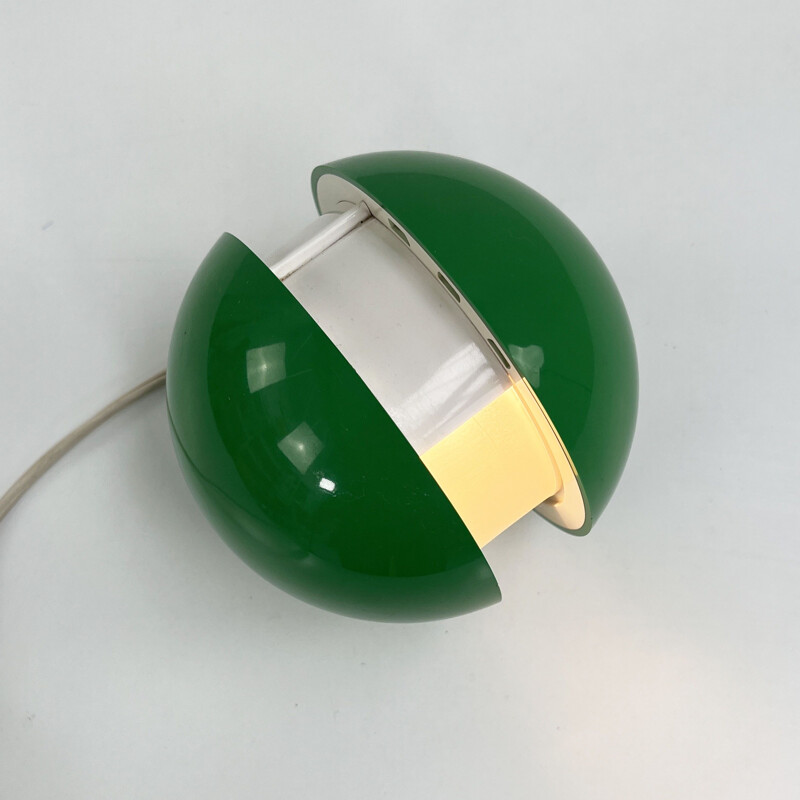 Vintage green Gea lamp by Gianni Colombo for Arredoluce, 1960s