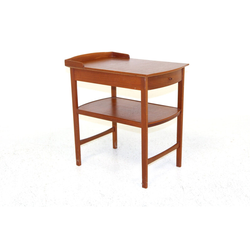 Vintage teak night stand by Carl Malmsten for Bodafors, Sweden 1960s