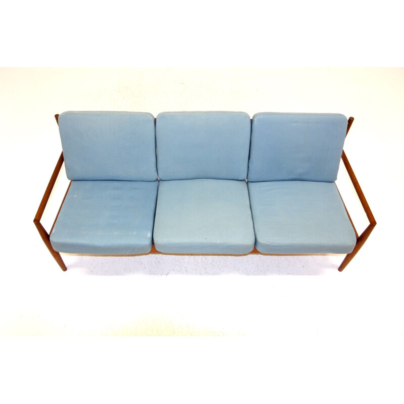 Vintage 3-seater sofa by Grete Jalk for France & Sons, Sweden 1960s