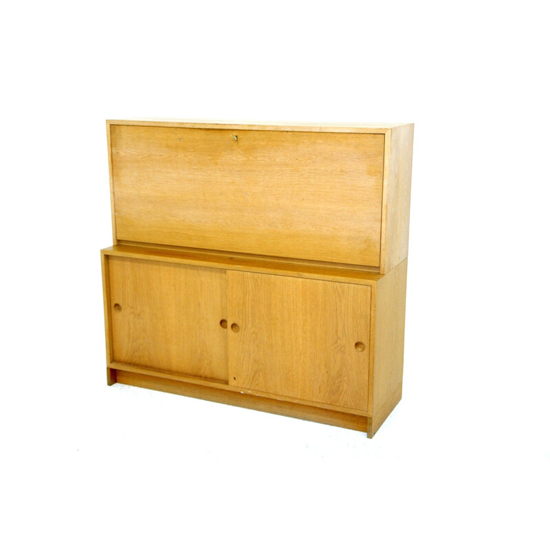 Vintage eiken dressoir van Børge Mogensen voor Karl andersson en Söner, 1960