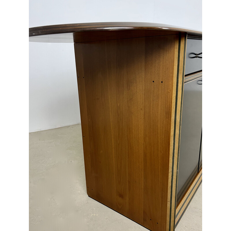 Vintage Artona Line Africa sideboard by Tobia Scarpa for Maxalto, Italy 1970S