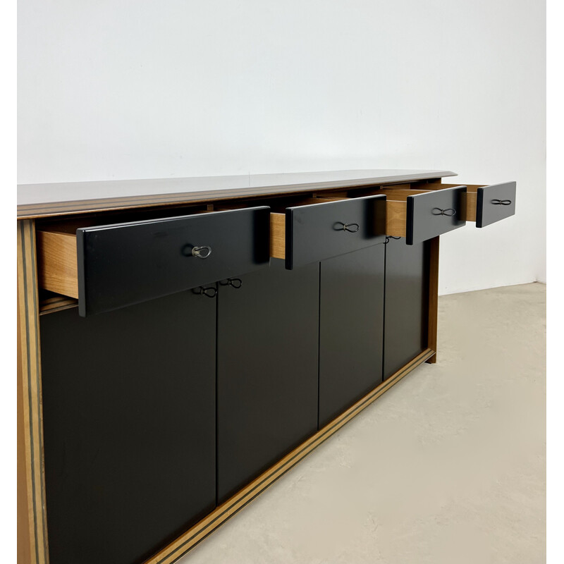 Artona Line Africa Vintage Enfilade von Tobia Scarpa für Maxalto, Italy 1970S