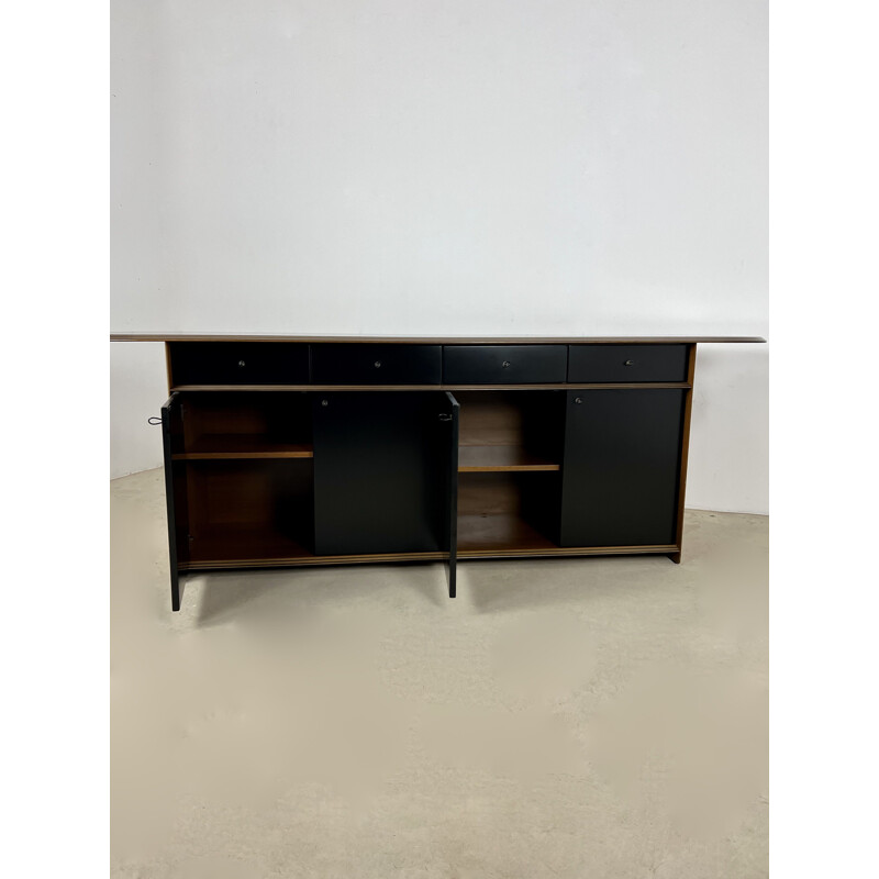 Enfilade Artona Line Africa vintage par Tobia Scarpa pour Maxalto, Italy 1970S