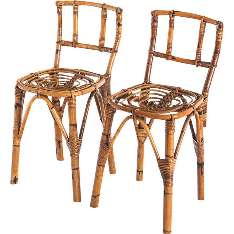 paire de chaises vintage