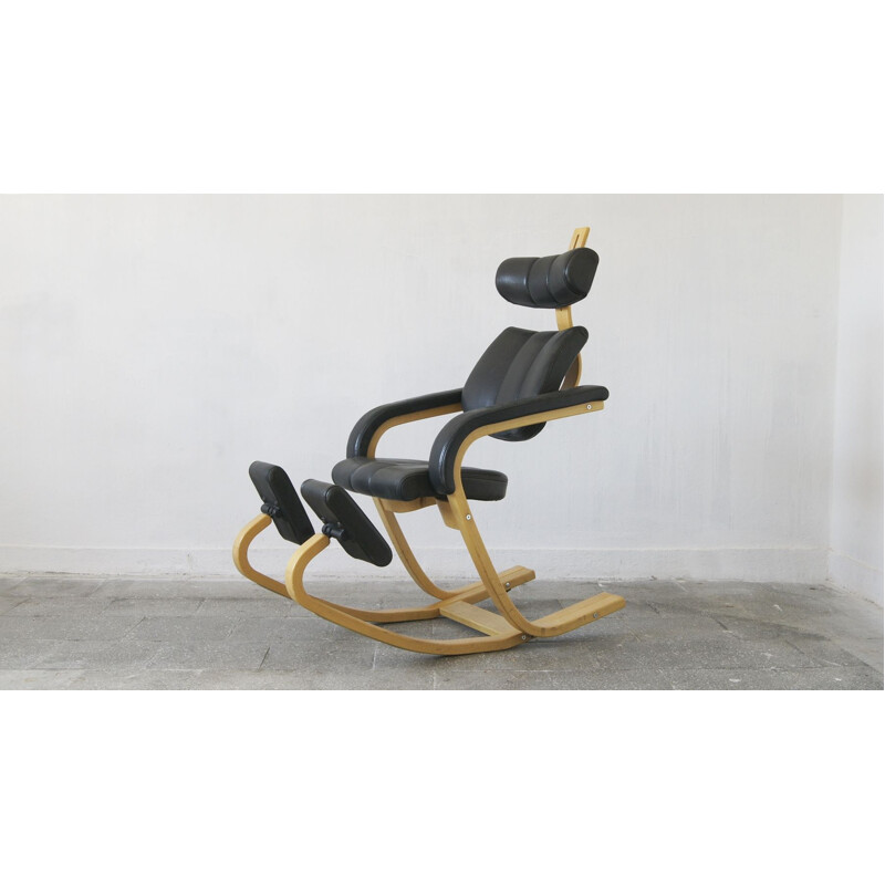 Vintage Duo Balans lounge chair by Peter Opsvik for Stokke, 1980s