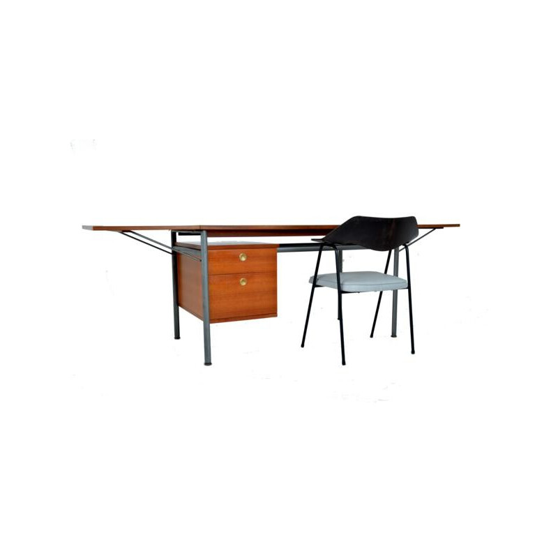 Scandinavian teak desk - 1960s