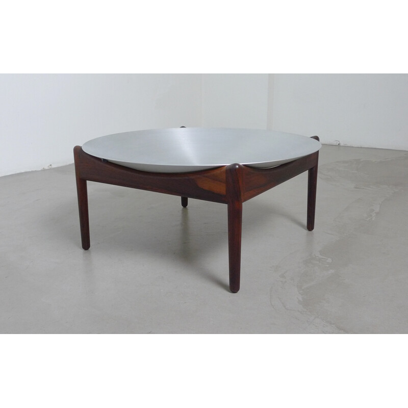 Mesa de centro vintage de palisandro "Fruit Bowl" de Kristian Solmer Vedel para Soren Willadsen, 1960