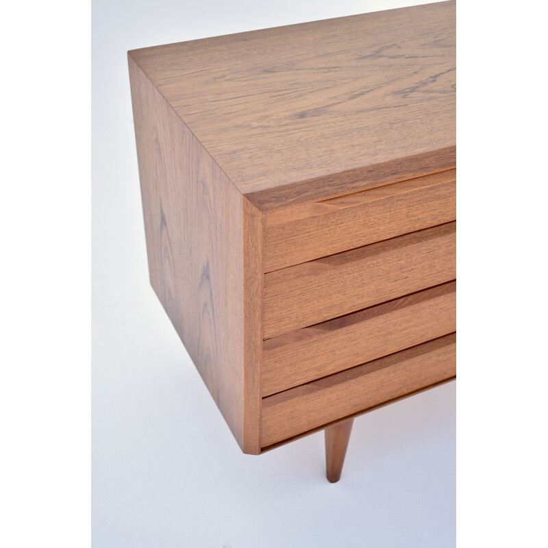 Vintage teak chest of drawers by Ib Kofod Larsen for Fredericia Mobelfabrik