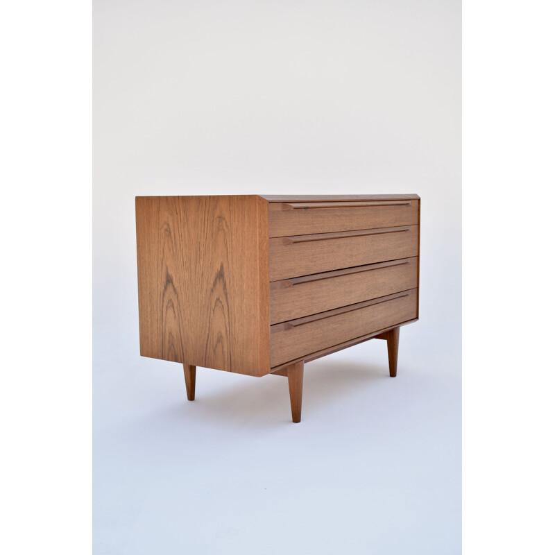 Vintage teak chest of drawers by Ib Kofod Larsen for Fredericia Mobelfabrik