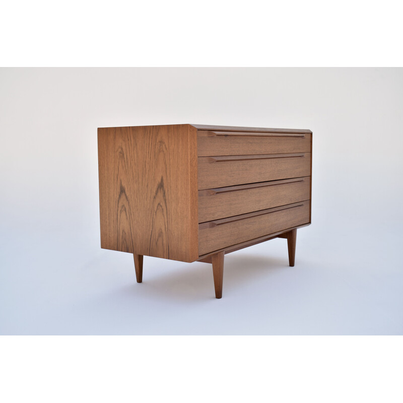 Vintage teak chest of drawers by Ib Kofod Larsen for Fredericia Mobelfabrik