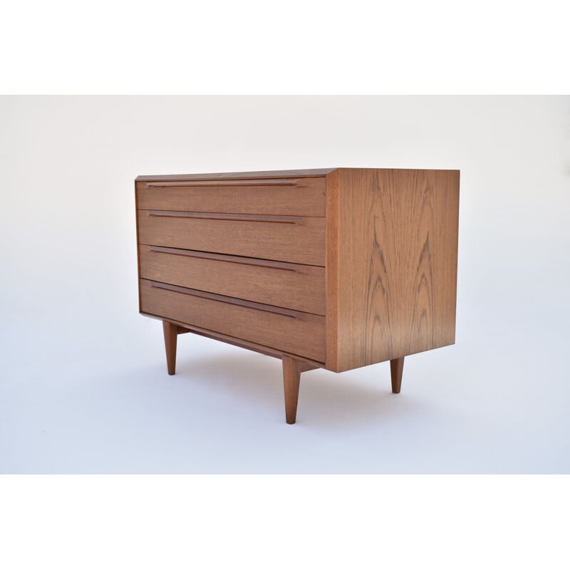 Vintage teak chest of drawers by Ib Kofod Larsen for Fredericia Mobelfabrik