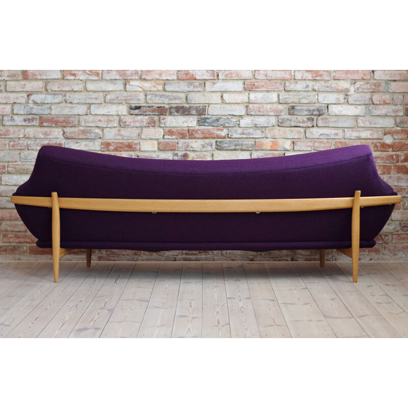 Vintage sofa in kvadrat fabric by Johannes Andersen for Ab Trensums, 1950s