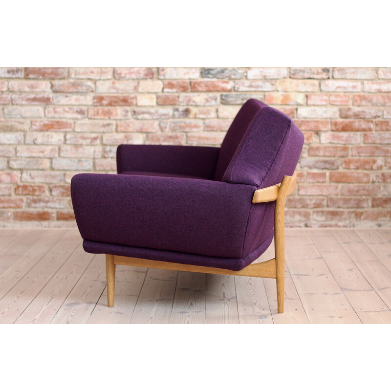 Vintage-Sofa in Kvadrat-Stoff von Johannes Andersen für Ab Trensums, 1950