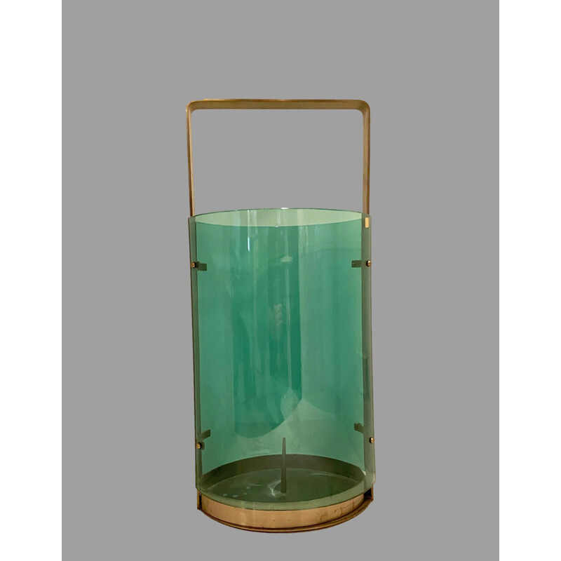 Vintage umbrella stand mod 2035 by Max Ingrand for Fontana Arte, Italy 1960s