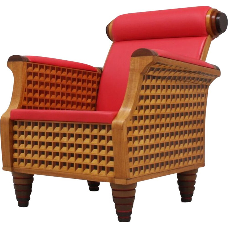 fauteuil art déco vintage