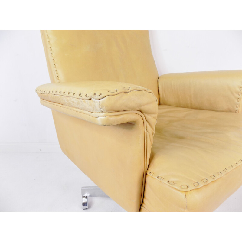 Vintage De Sede DS 35 office leather armchair