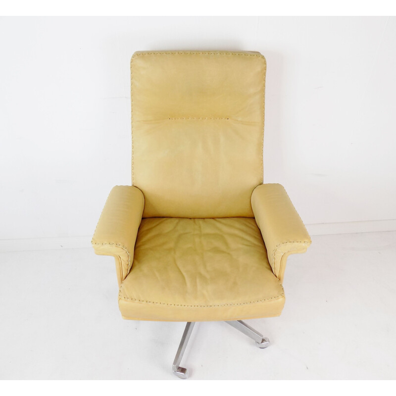 Vintage De Sede DS 35 office leather armchair