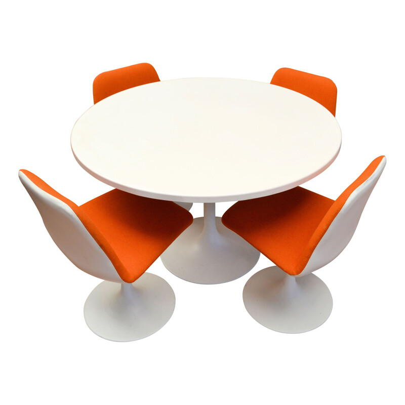 Vintage Swedish dining set by Börje Johansson for Johanson, 1970s