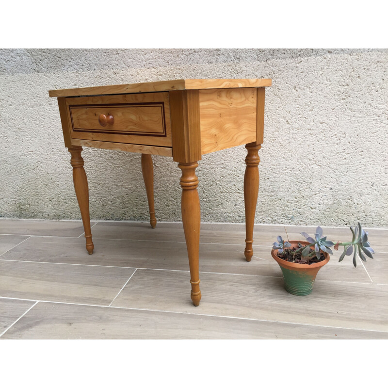 Vintage-Nachttisch aus Holz