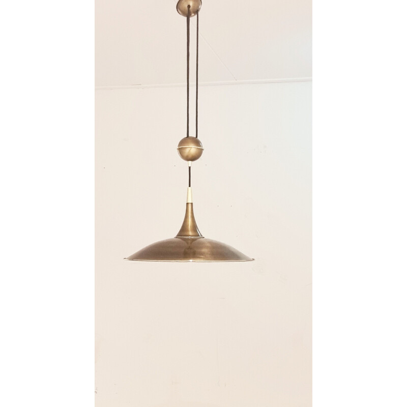 Vintage Onos 40 hanglamp van Florian Schulz, Duitsland 1970