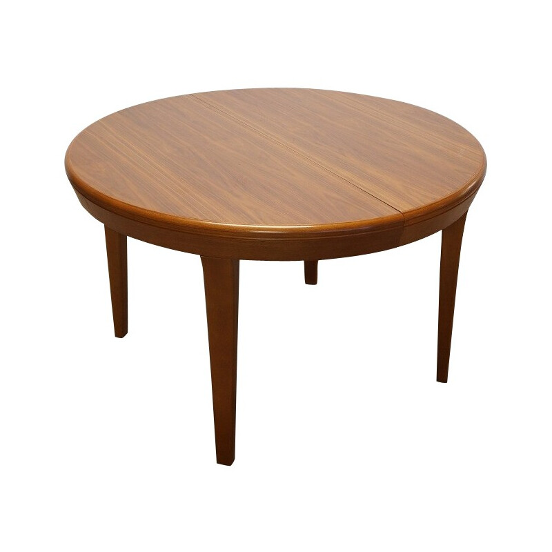 French table round in teak - 1960s