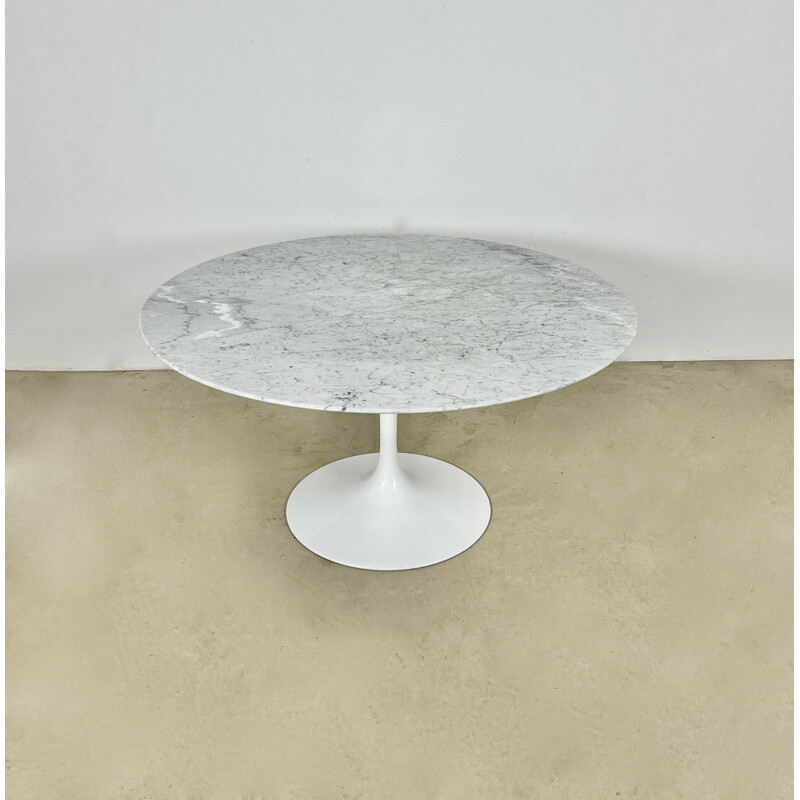Mesa de mármore Vintage por Eero Saarinen para a Knoll International, 1960