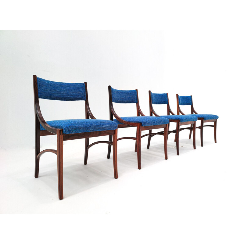 Mid-century set of 4 chairs and 2 armchairs model 110 by Ico Parisi, Italy 1960s