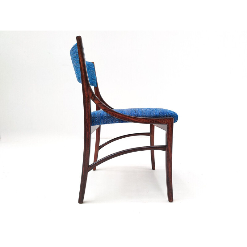 Set van 4 stoelen en 2 vintage fauteuils model 110 van Ico Parisi, Italië 1960