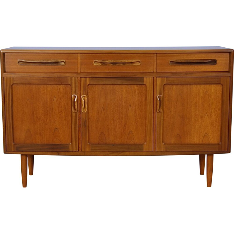 Vintage highboard in teak by Victor Wilkins for G Plan, 1970s