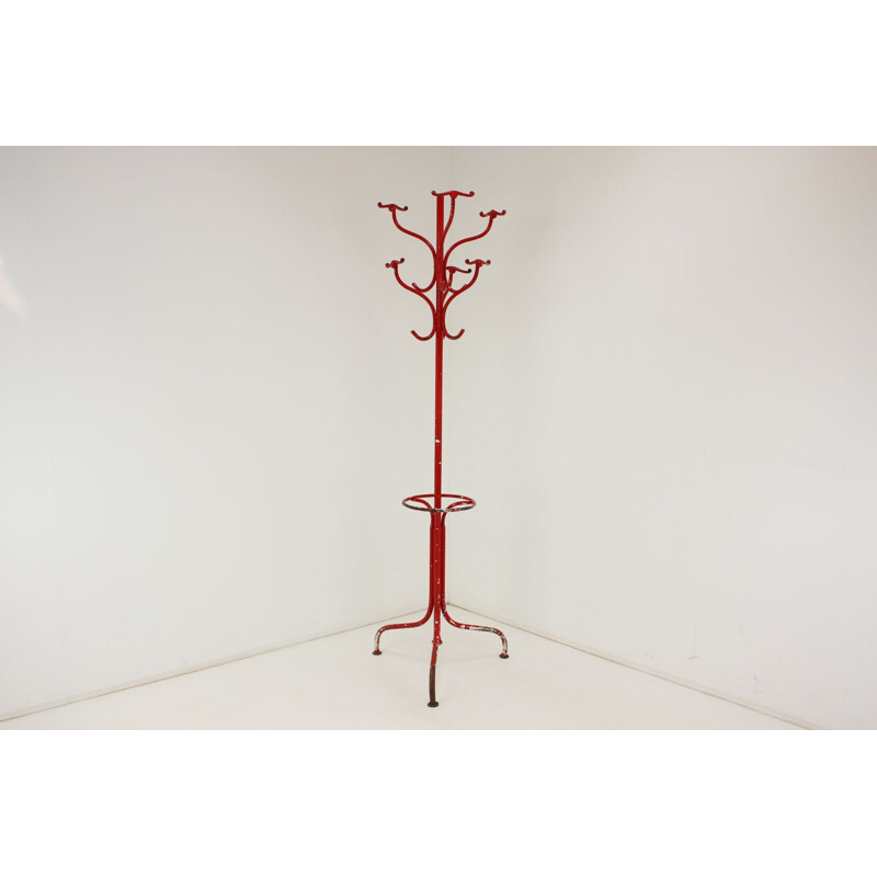 Vintage cast iron coat rack, 1920