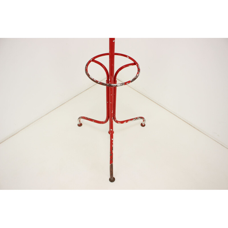 Vintage cast iron coat rack, 1920