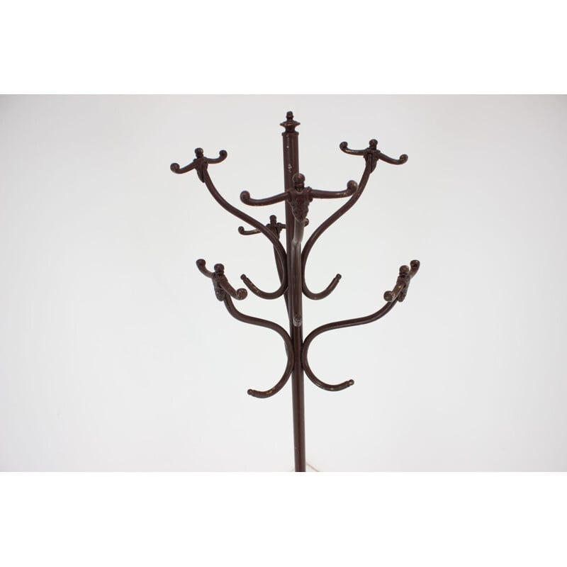 Vintage cast iron coat rack, 1920