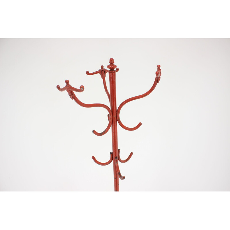 Vintage cast iron coat rack, 1920