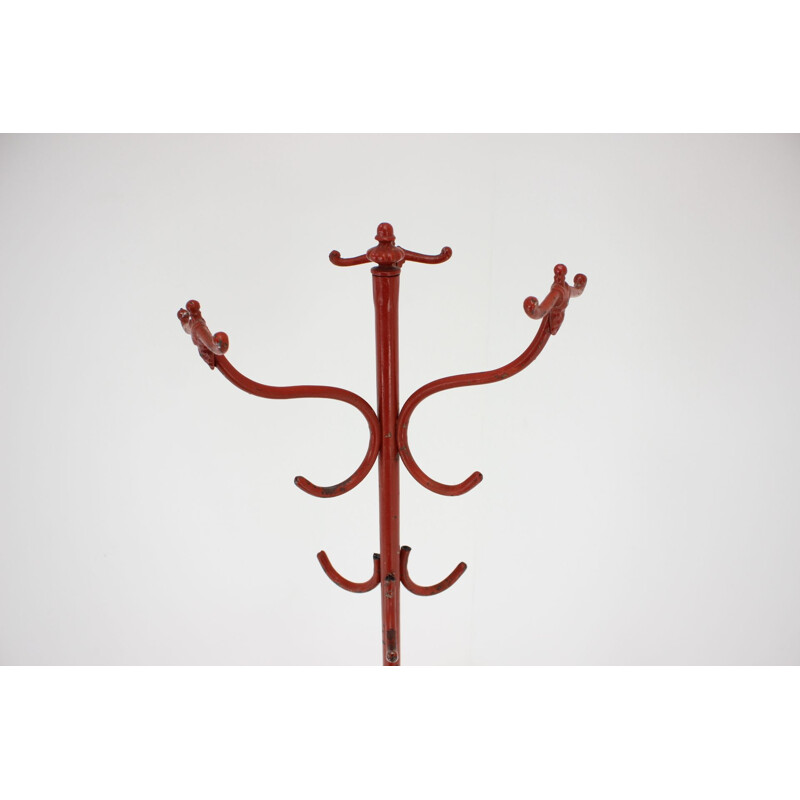 Vintage cast iron coat rack, 1920