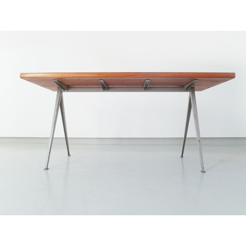 Vintage pyramid table by Wim Rietveld for Ahrend de Cirkel, Netherland 1960s