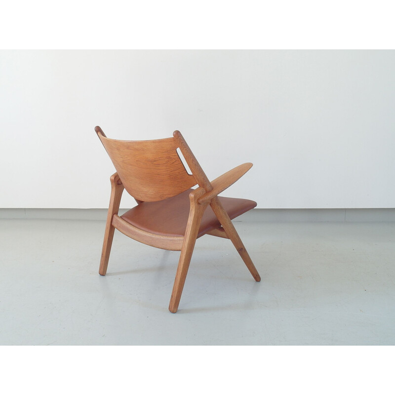 Vintage Ch-28 Sawbuck chair by Hans J. Wegner for Carl Hansen, Denmark 1951