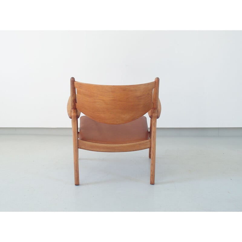 Vintage Ch-28 Sawbuck chair by Hans J. Wegner for Carl Hansen, Denmark 1951