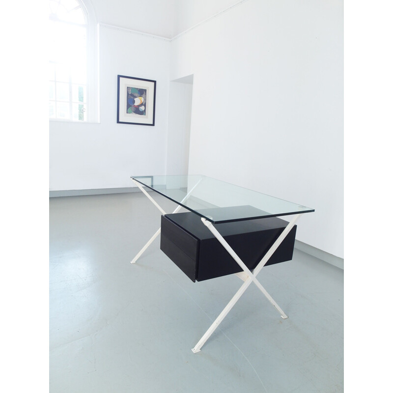 Bureau minimaliste vintage de Franco Albini pour Knoll International, Belgique 1949