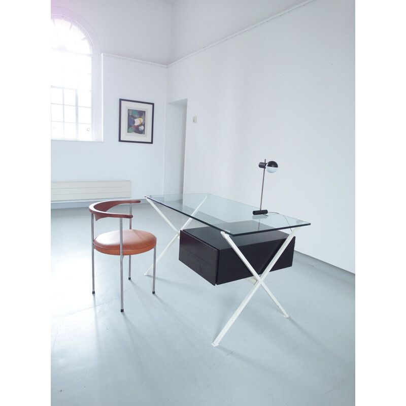 Escritorio minimalista vintage de Franco Albini para Knoll International, Bélgica 1949