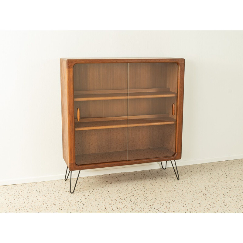 Vintage teak display cabinet by Dyrlund, Denmark 1960s