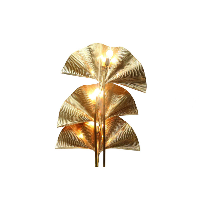 Gingko Leaf Floor Lamp, Tomasso BARBI- 1970s