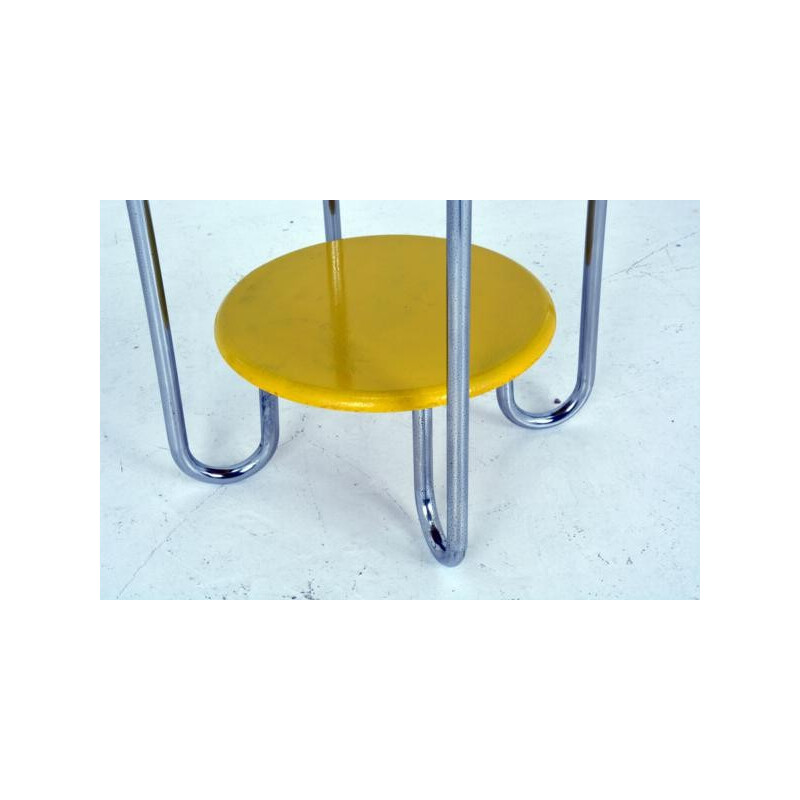 Mid century side table with double tray - 1950s