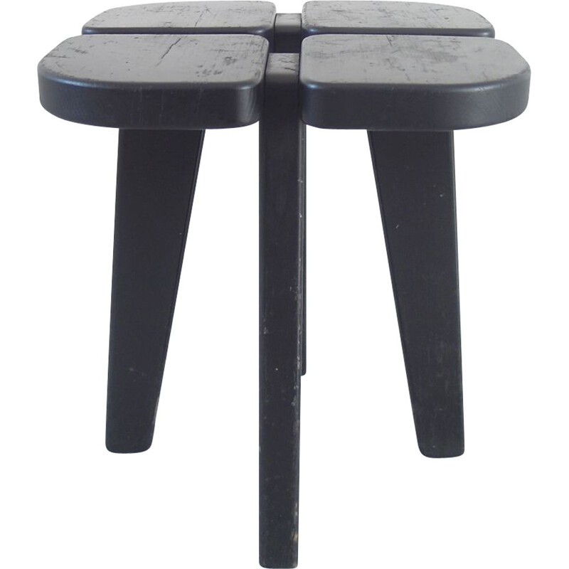 Vintage Apila Stool by Lisa Johansson-Pape for Oy Stockmann, Finland 1950s