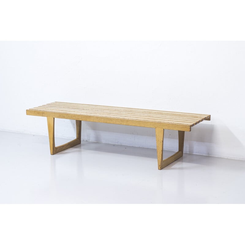 Banc "Tokyo" en chêne, Yngvar SANDSTROM - 1960