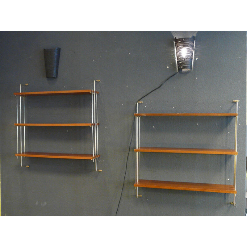 Duo shelves "String" - 1950s