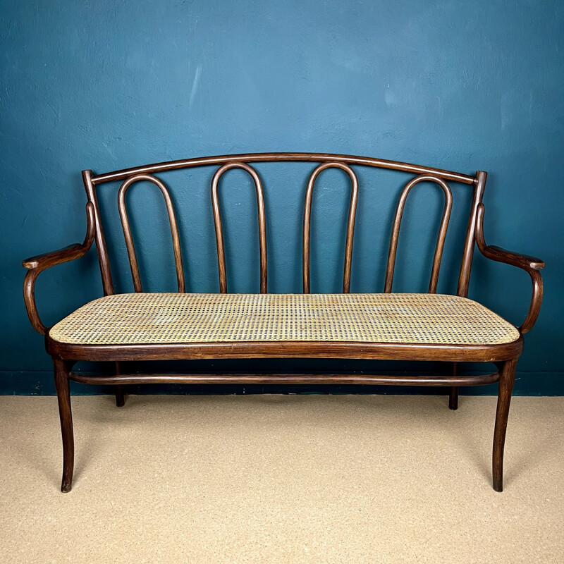 Vintage Bank Nr. 56 von Gebrüder Thonet, Österreich 1930